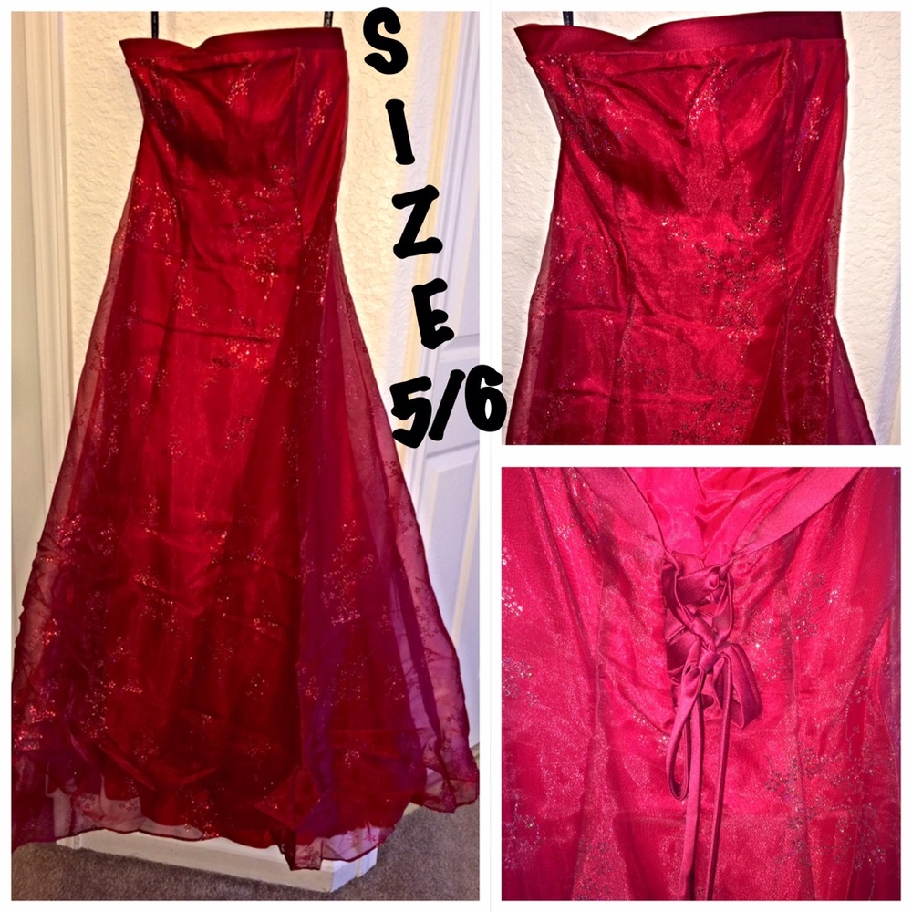 Red formal